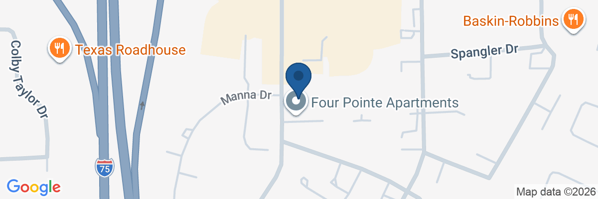 Map showing facility locations
