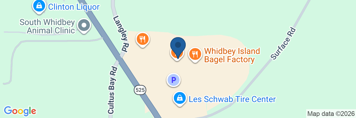 Map showing facility locations