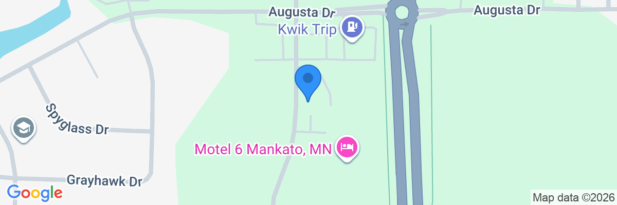 Map showing facility locations