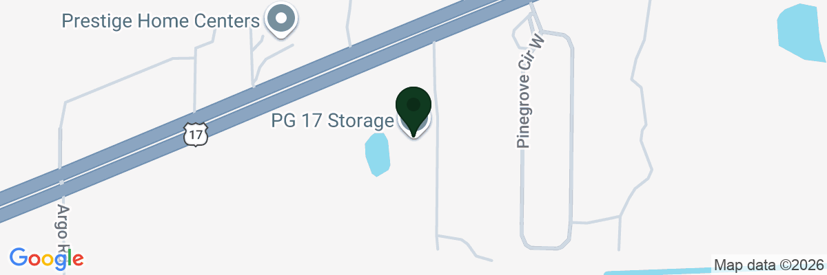 Map showing facility locations