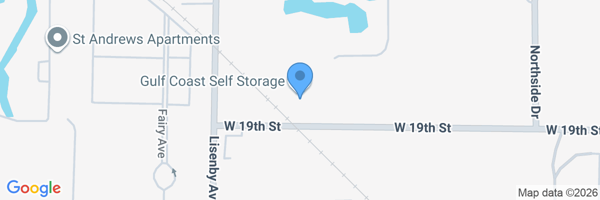 Map showing facility locations