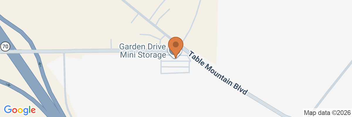 Map showing facility locations