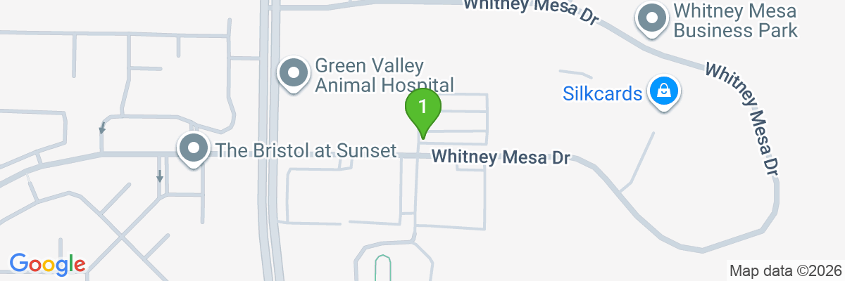 Map showing facility locations