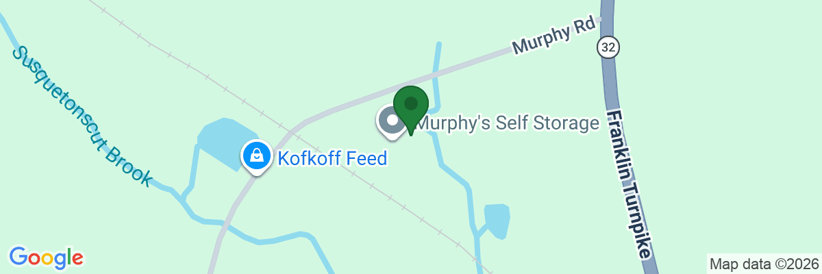 Map showing facility locations