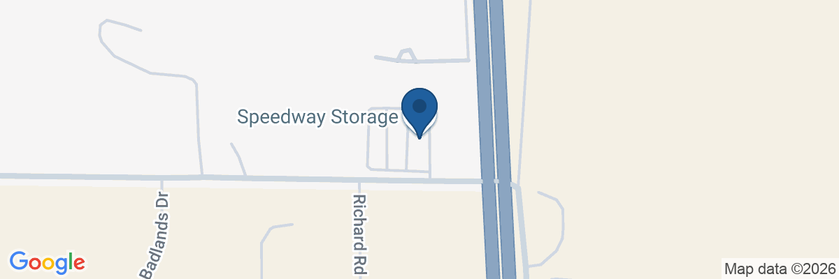 Map showing facility locations