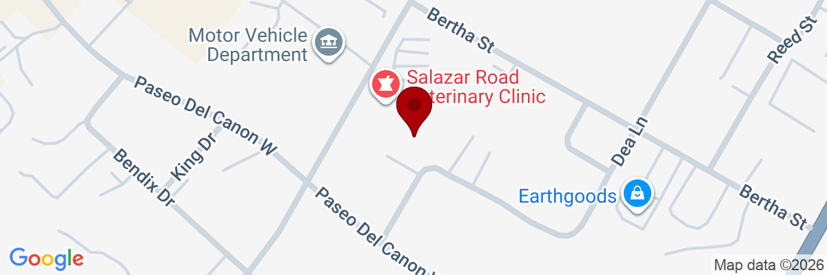 Map showing facility locations