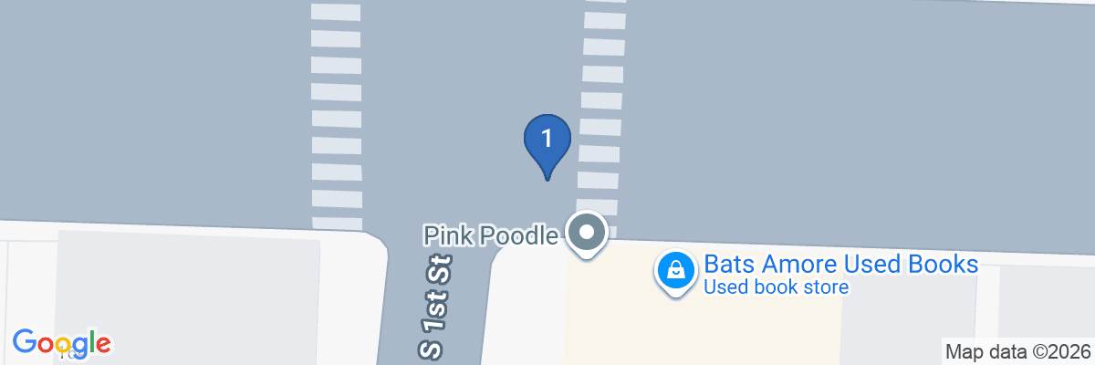Map showing facility locations