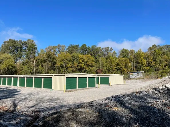 Exterior of storage units at Volunteer Storage Loudon facility.