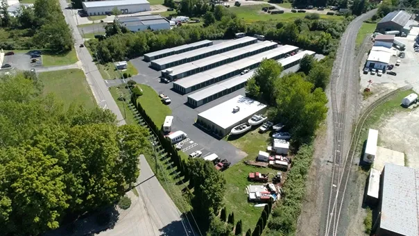 Aerial view of Murphy's Self Storage facility.