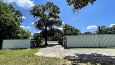 Exterior of storage units at Osprey Storage Huntsville.