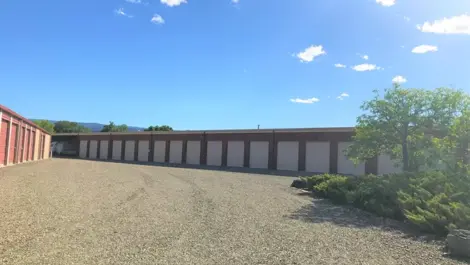 Exterior storage units at HWY 50 facility.