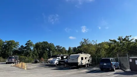 RV Storage of Volunteer Storage Lenoir City facility.
