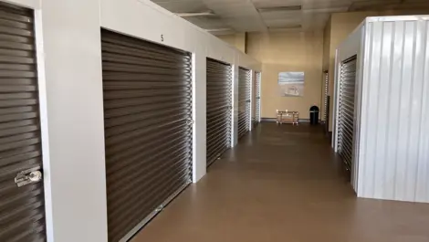 Indoor storage units at Volunteer Storage Lenoir City facility.