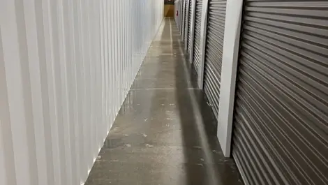 Indoor storage units at Volunteer Storage Lenoir City facility.
