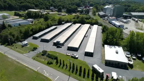 Aerial View of Murphy's Self Storage facility.