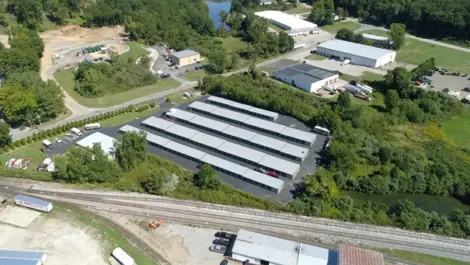 Aerial View of Murphy's Self Storage facility.