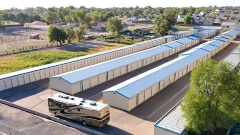 Aerial View of Osprey Storage Thatcher facility.