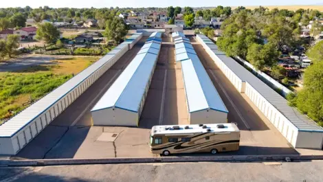 Aerial view of Thatcher facility.