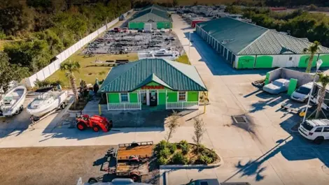 Aerial View of PG17 Storage facility.