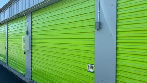 View of outdoor storage at Osprey Storage facility.