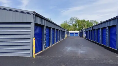Exterior of Mundy Street Self Storage facility.