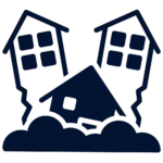 building collapse icon